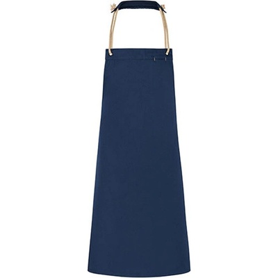 Karlowsky Gastro zástera s trakmi KY056 Steel-Blue 70 x 85 cm