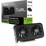 ASUS GeForce RTX 5050 Dual OC 8GB GDDR6 128bit (DUAL-RTX5050-O8G/90YV0N72-M0NA00) Видео карти