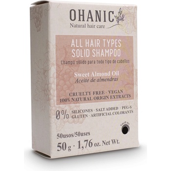 Ohanic Solid Shampoo Tuhý přírodní šampon 50 g
