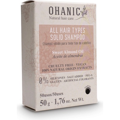 Ohanic Solid Shampoo Tuhý přírodní šampon 50 g