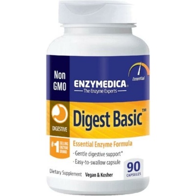 Enzymedica Digest Basic + probiotiká tráviace enzýmy s probiotikami 90 kapsúl