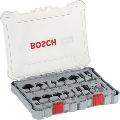 Sada fréz, stopka 6 mm, 15 kusov Bosch Accessories 2607017471