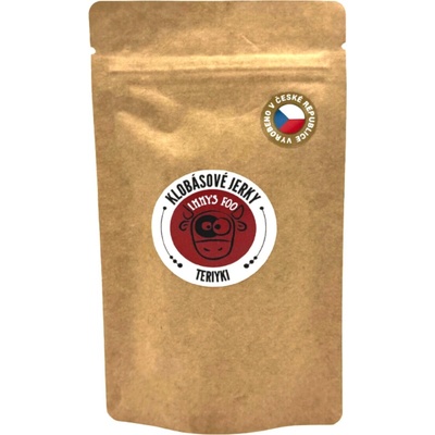 Jimmy's Food Hovädzie jerky klobásky Teriyaki 40g