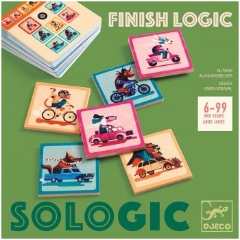 DJECO - Логическа игра - Finish logic (DJ08540)