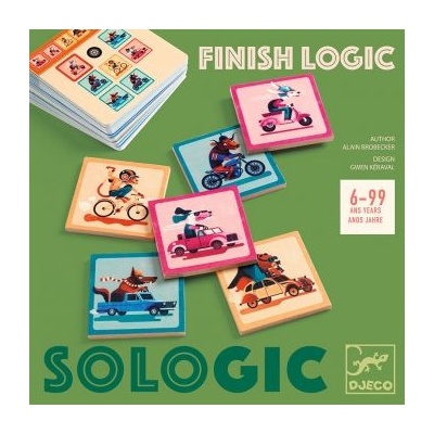DJECO - Логическа игра - Finish logic (DJ08540)