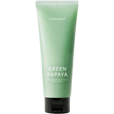 shaishaishai Green Papaya Body&Face Peeling Cleanser - Нежен Пилинг Почистващ Гел 150ml