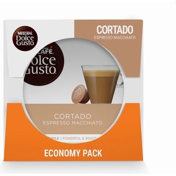 NESCAFÉ Кафе капсула NESCAFE Dolce Gusto Cortado Espresso Macchiato 48 бр (100506-TRIPACK)