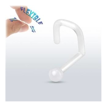 Šperky4U BioFlex piercing do nosu NS0039