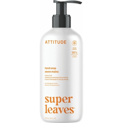 Attitude mýdlo na ruce pomerančový květ a eukalyptus 473 ml