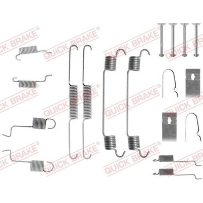 Súprava príslušenstva, brzdové čeľuste Quick Brake 105-0742