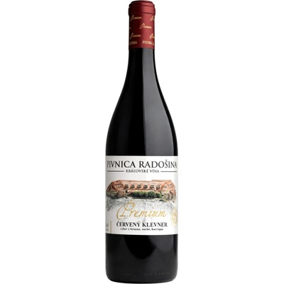Pivnica Radošina Červený Klevner Barrique 2021 Premium suché 14,5% 0,75 l (čistá fľaša)