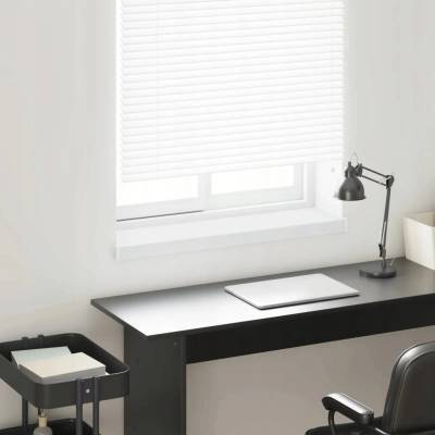 VidaXL Parapet bílý 100 x 25 x 4,5 cm PVC