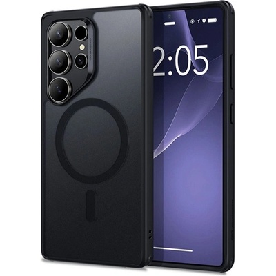 ESR Samsung S25 Ultra ESR CH HALOLOCK силиконов протектор за телефон, устойчив на удар, MagSafe, ЧЕРЕН GP-166598 (GP-166598)