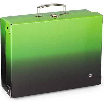 OxyBag Kufrík lamino hranatý A4 Oxy Next Ombre