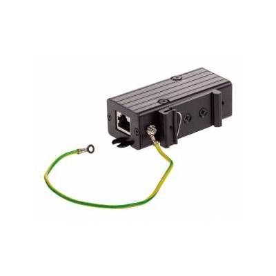 TU8001 Ethernet Surge Protecto TU8001, Gigabit Ethernet, 10, 100, 1000 Mbit/s, IEEE 802.3bt, Black, 1000 V, 2 A