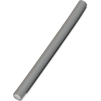 Papiloty - flexibilné penové natáčky na vlasy VÝPREDAJ: 8035 - 25 cm, hrúbka 18 mm, 12 ks/bal - šedé