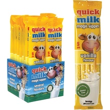 Amylon Quick Milk Magická brčka do mléka vanilka 5 x 6 g