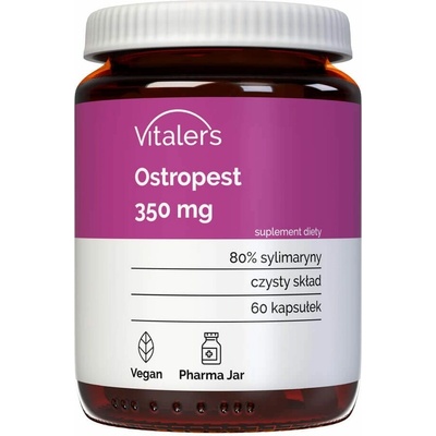 Vitaler's Pestrec mariánsky 350 mg 60 kapsúl