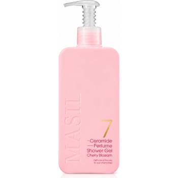 MASIL Душ гел с аромат на черешов цвят masil 7 ceramide perfume shower gel 300ml (cherry blossom)