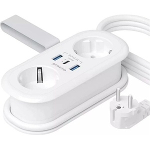 Proove 2 Plug + 3 USB 1,5 m (PSPS25002102)