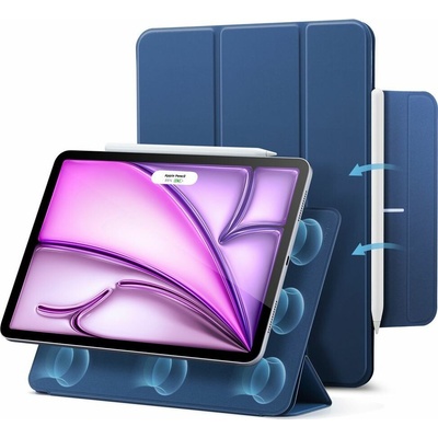 ESR Rebound Magnetic Ochranné Pouzdro iPad Air 13 2024 12.9 2020 2021 2022 KF2318193 Tmavě modré