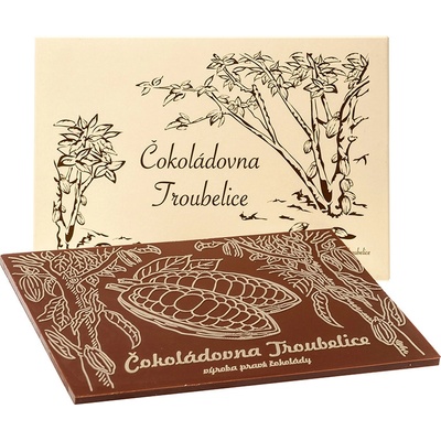 Čokoládovna Troubelice Velká Kakaovník hořká 75% 120 g