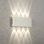 Brilagi - led външно стеново осветително тяло flarebox led/8w/230v бяло ip65 (bg2263)