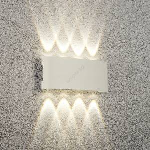 Brilagi - LED външно стеново осветително тяло FLAREBOX LED/8W/230V бяло IP65 (BG2263)