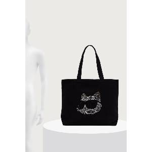 KARL LAGERFELD чанта дамска от памук (B4W50028)