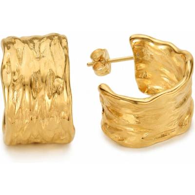 Olivie Půlkruhové náušnice GOLD 10225