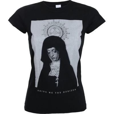 ROCK OFF тениска метална дамски Bring Me The Horizon - монахиня - ROCK OFF - BMTHTS55LB
