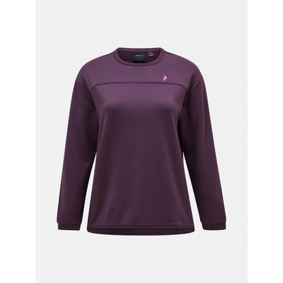 Peak Performance W Trail Polartec Crew Mystic Purple