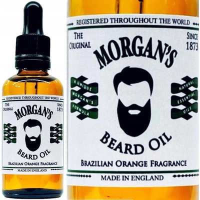 Morgan's Beard oil olej na vousy s brazilským pomerančem 50 ml – Zboží Dáma