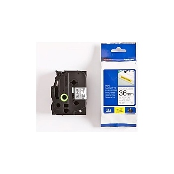 Brother TZe-S261 Tape, Black on White, Adhesive, 36mm, 8m (TZES261)