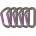 DMM Карабинер с щифт Dmm Shadow Snapgate carabiner - Titanium / Purple - размер Straight Gate (1-Pack) (321-0028-0311)