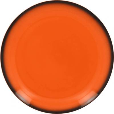 RAK Porcelain Lea mělký talíř kulatý 27 cm oranžová