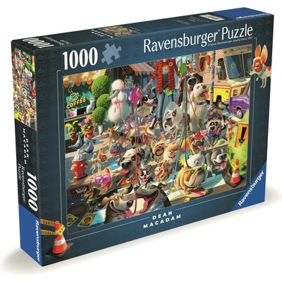 RAVENSBURGER Venčení psů 1000 dielov