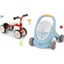Doplňky pro panenky SMOBY 210207 Croc Baby Walker MiniKiss 3in1 Chodítko a kočárek pro panenku s brzdou