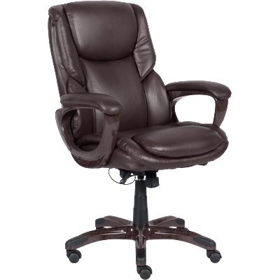 Президентски офис стол Carmen 5025 - тъмнокафяв (3520257_3)