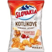 Slovakia Kotlíkové zemiakové lupienky sladké čili a paprika 100 g