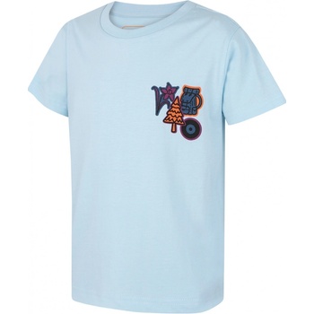 Husky Tee Patch light blue
