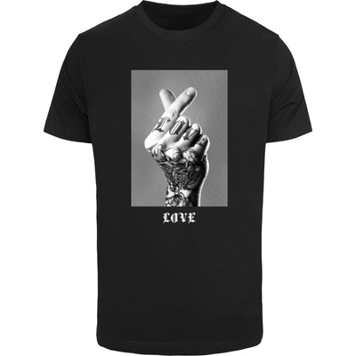 Mister Tee Тениска Tattoed Love Sign Tee black XXLUB-MT3930-00007 - Тъмносив, размер XS