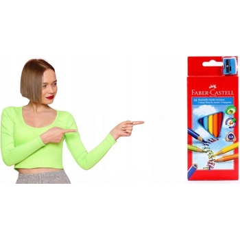 Faber-Castell 116510 Junior Triangular 10ks