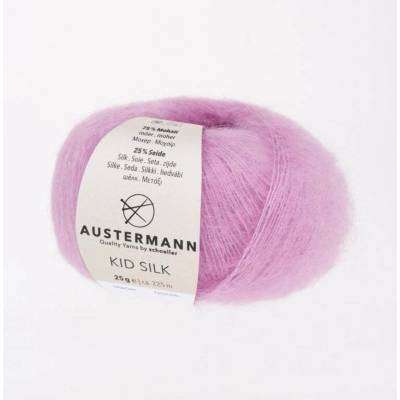 Pletací příze Austermann Kid Silk Barva: 35 ROSE