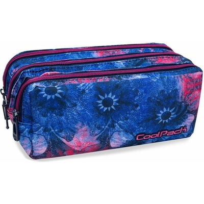 COOLPACK Ученически несесер с три ципа CoolPack Primus Pink Magnolia (B60011)
