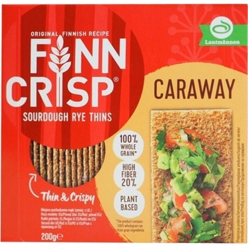 Finn Crisp křupavé žitné plátky s kmínem 200 g