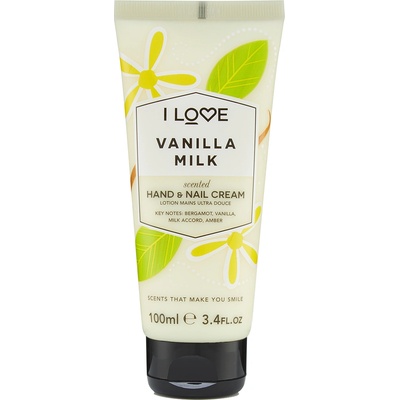 I Love Cosmetics I love… Vanilla Milk Hand and Nail Cream Крем за ръце дамски 100ml