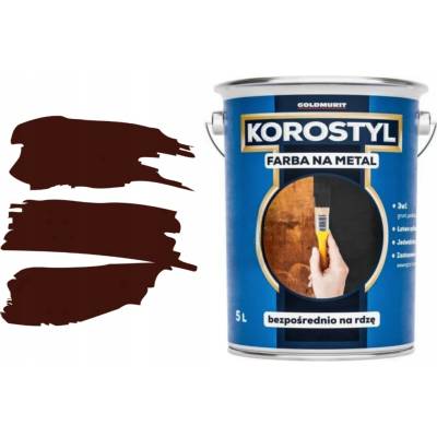 Goldmurit antikorozní smalt 5 l hnědá