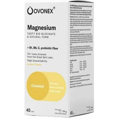 Ovonex Hořčík citrónová příchuť 124 g