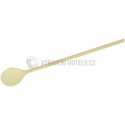Vařečka kulatá dřevěná hnědá 450 mm 859505485675